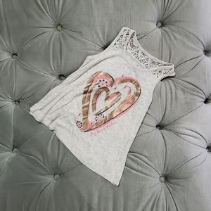 Justice Heart Tank Size 8
